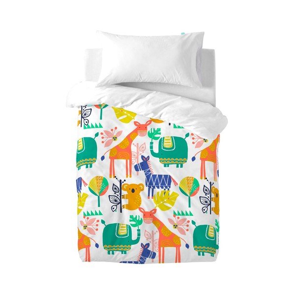 Povlečení Moshi Moshi Geo Jungle, 100 x 135 cm