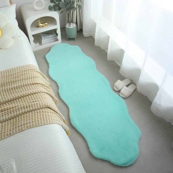 Pelliccia sintetica color menta 60x180 cm Caty - Ayyildiz Carpets-image-2