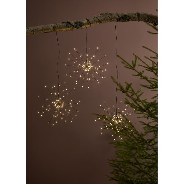 Decorazione luminosa nera per esterni ø 25 cm Meteor - Markslöjd-image-2