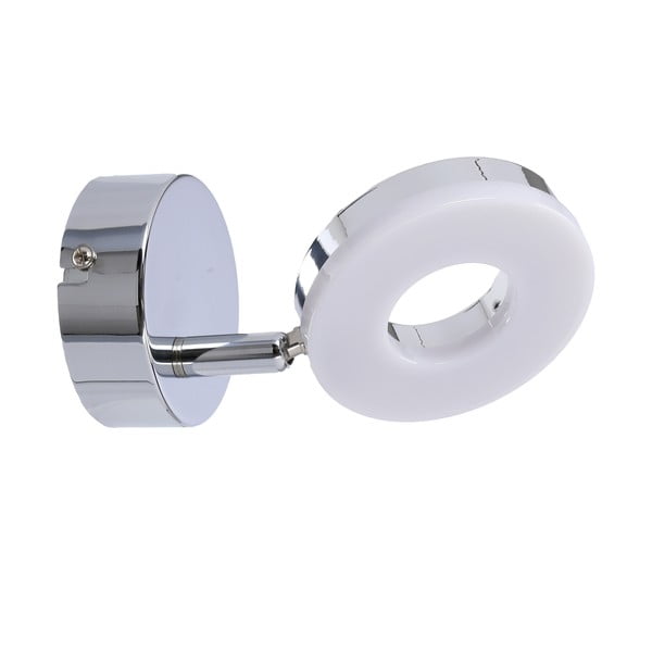 Lampada da parete a LED in argento lucido Thema - Candellux Lighting-image-2