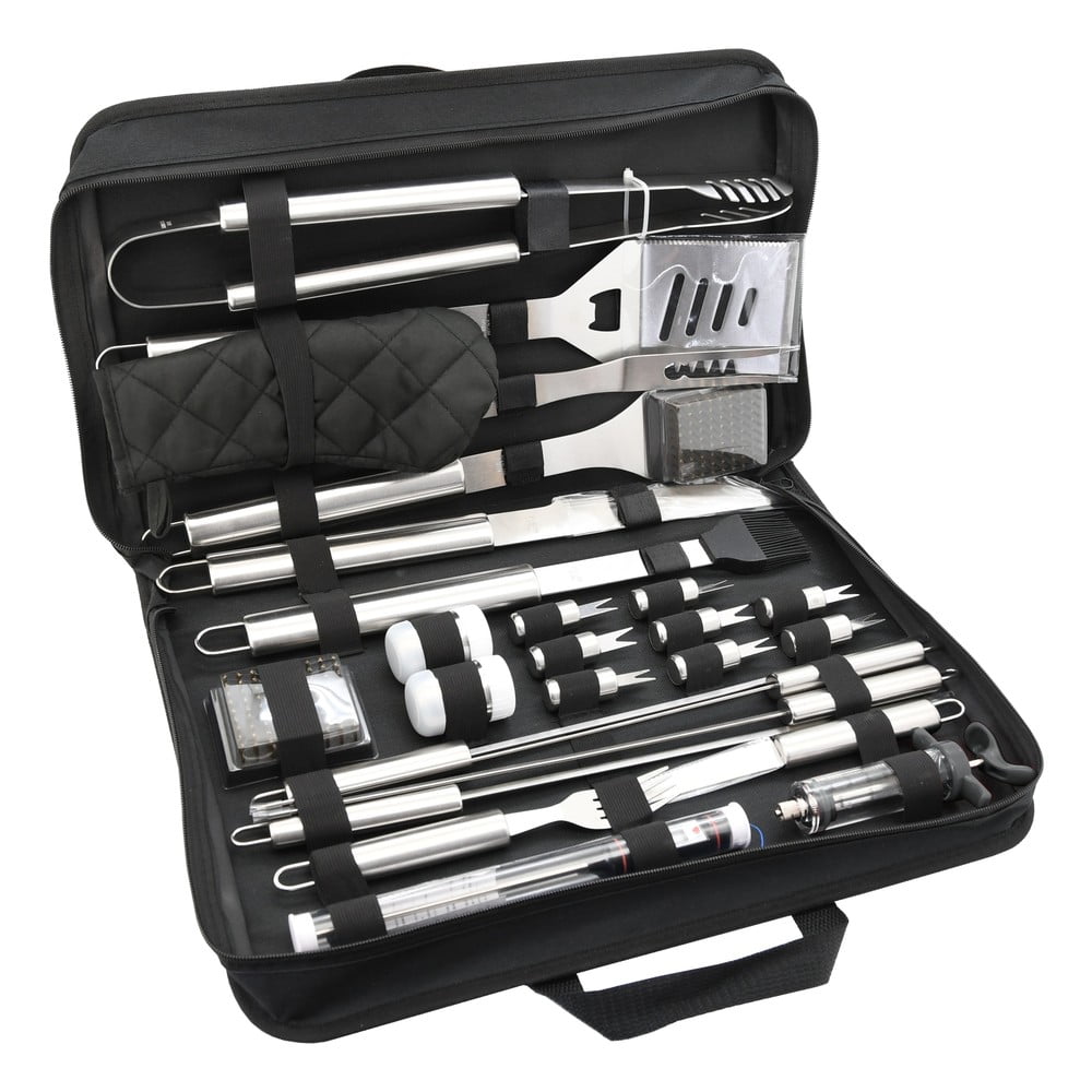 Set di utensili per grigliare 27 pz – Cattara | Set di utensil per grigliare