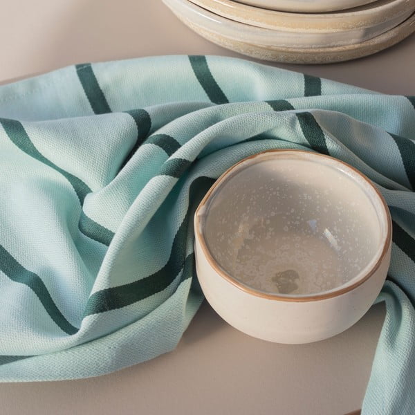 Set di 2 asciugamani in cotone 50x70 cm Stripes - Mette Ditmer Denmark-image-1