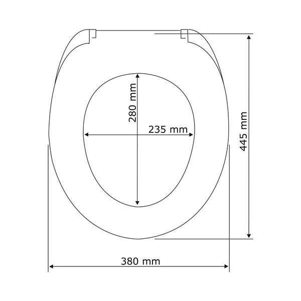 Sedile WC a chiusura facilitata Sunset, 46 x 39 cm - Wenko-image-4