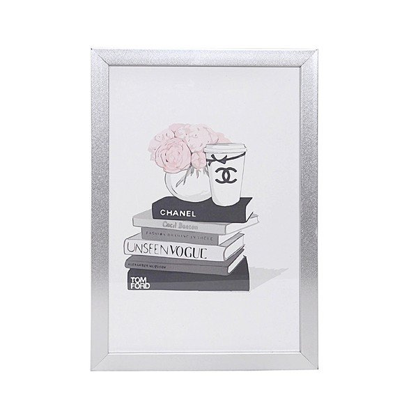 Poster 20x30 cm Book Coffee Fashion - Piacenza Art