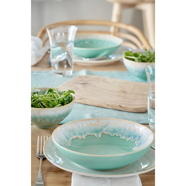 Ciotola in gres blu-turchese ø 21,5 cm Taormina - Casafina-image-1