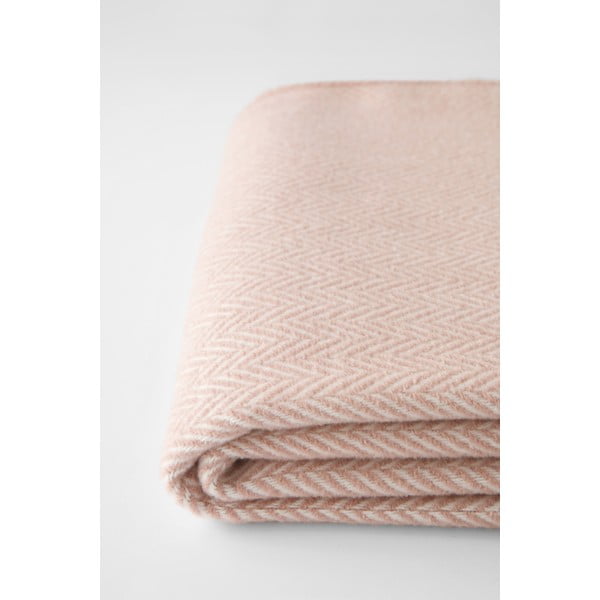 Plaid rosa con contenuto di cotone , 140 x 180 cm Skyline - Euromant-image-1