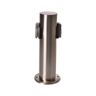 Colonnina elettrica per 2 prese da esterno (altezza 30,5 cm) - Hilight