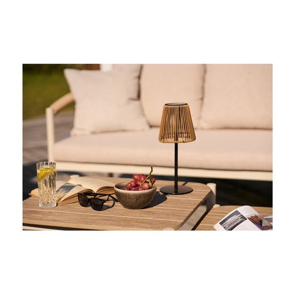 Illuminazione esterna LED con alimentazione a pannelli solari da tavolo /portatile ø 14 cm Salford – House Nordic-image-3