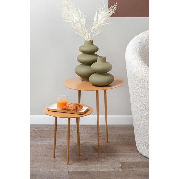 Vaso in ceramica verde Circles - PT LIVING-image-1