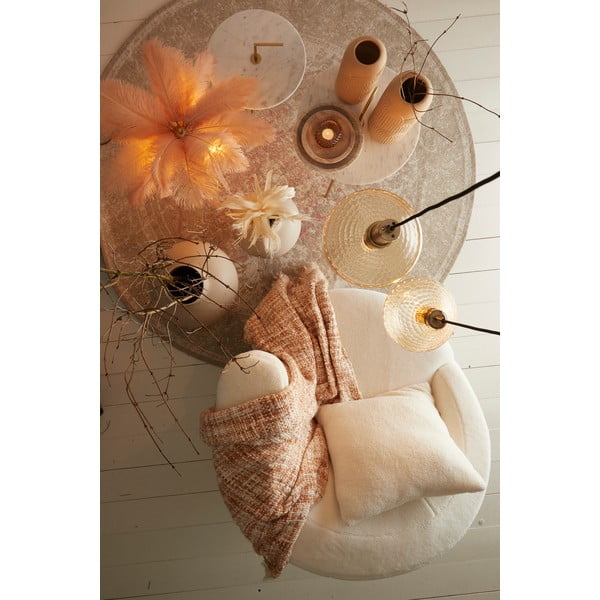 Vaso in ceramica beige Diego - Light & Living-image-1