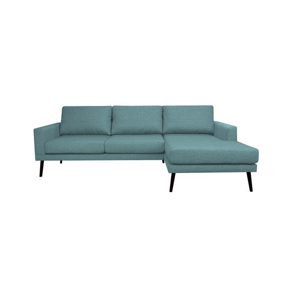 Modrá rohová pohovka Windsor & Co. Rigel, pravý roh
