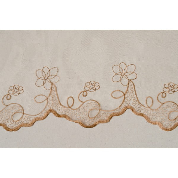 Tenda sottile beige 140x245 cm Edith – Mendola Fabrics-image-4