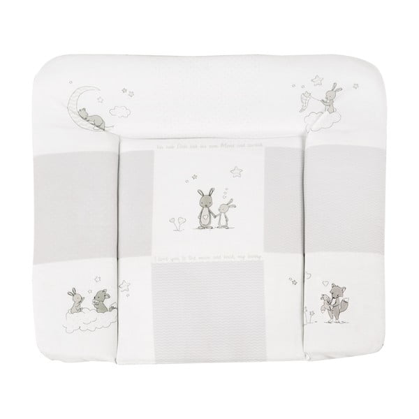 Materassino per fasciatoio 75x85 cm Fox & Bunny – Roba