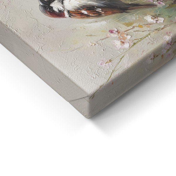 Dipinto stampato dipinto su tela 32x32 cm Sparrow – Styler-image-4