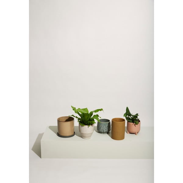 Set di 2 vasi in ceramica ø 18 cm Edna - Hübsch-image-1