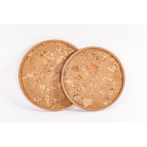Vassoio in sughero ø 40 cm Querco - ZicZac-image-2