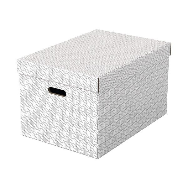 Set di 3 scatole portaoggetti bianche , 35,5 x 51 cm - Esselte Home