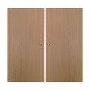Anta in rovere per scaffalatura modulare 2 pezzi 32x66 cm Mistral Kubus - Hammel Furniture
