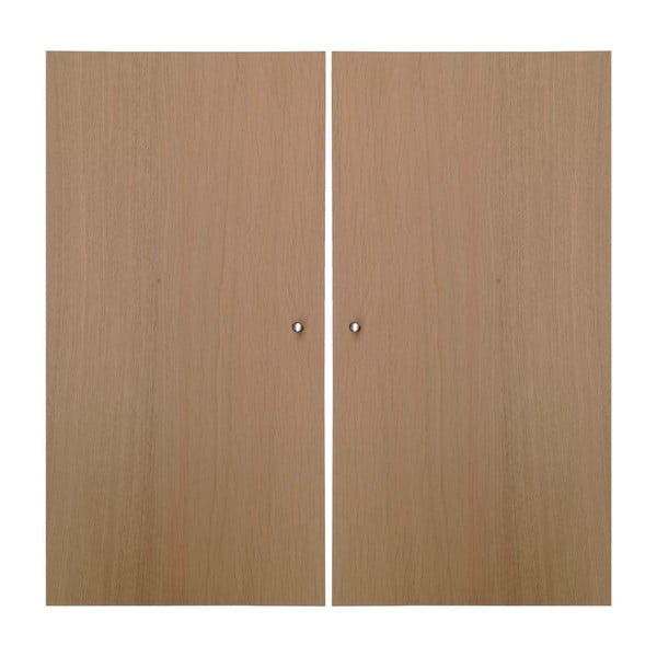 Anta in rovere per scaffalatura modulare 2 pezzi 32x66 cm Mistral Kubus - Hammel Furniture