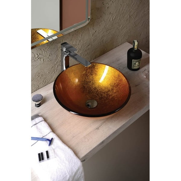 Rubinetto per lavandino in argento lucido verticale Spy – Sapho-image-4