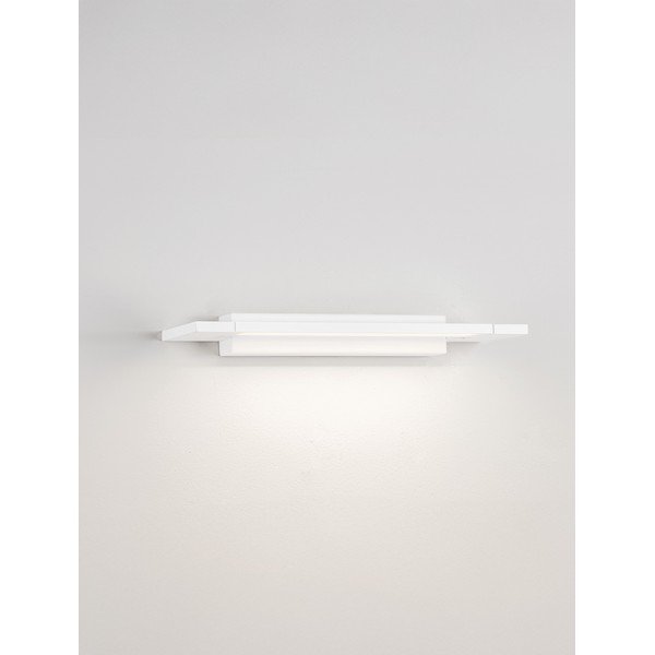 Lampada da parete LED bianco opaco in alluminio Livo – Nova Luce-image-4