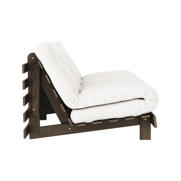 Divano letto bianco 160 cm Roots - Karup Design-image-4