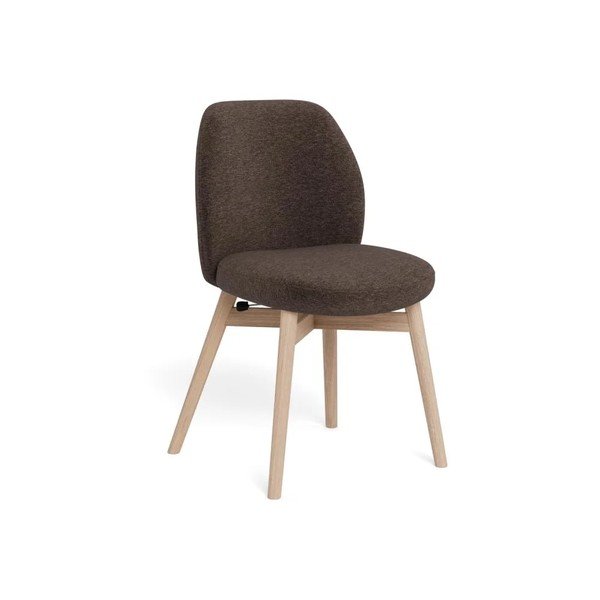 Sedie da pranzo in set marroni imbottito 2 pz Joy – Actona