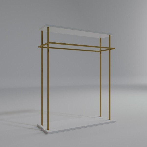 Stand appendiabiti bianco Wuppertal - Kalune Design-image-3