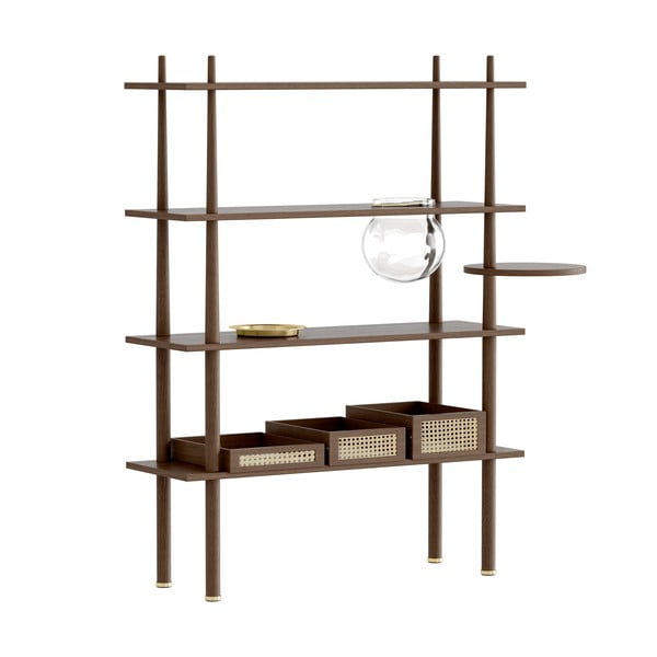 Componente marrone - decoro rovere 35x18 cm Stories - UMAGE-image-1