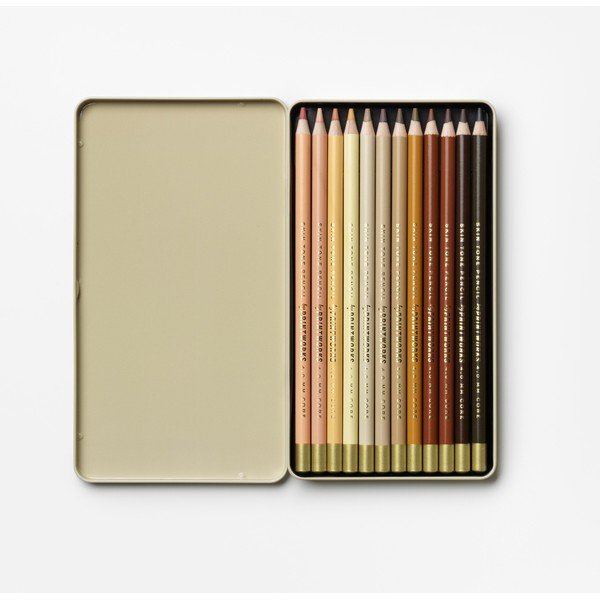 Set di pastelli colorati Skin tone – Printworks