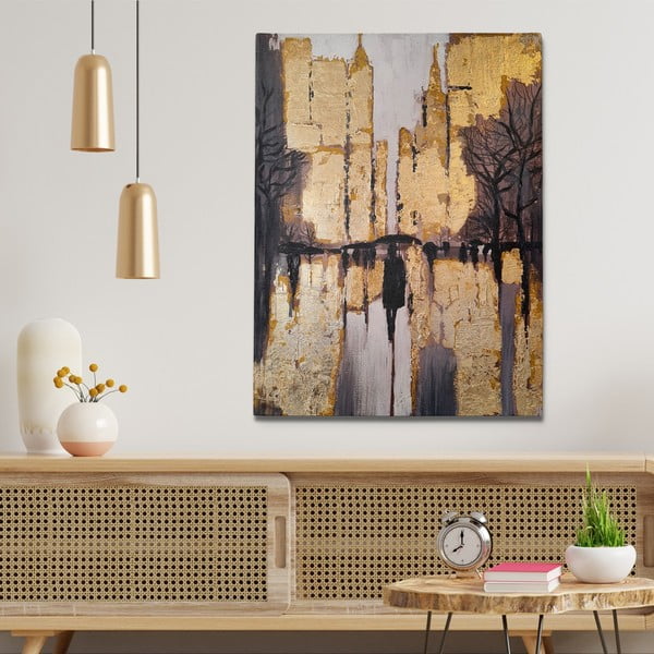 Quadro dipinto a mano 70x100 cm - Wallity-image-1