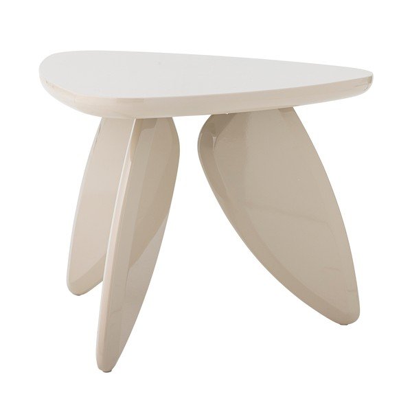 Tavolino da salotto color crema lucido 57x60 cm Magia – Bloomingville