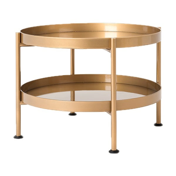 Tavolino in oro Custom Form , ⌀ 60 cm Hanna - CustomForm