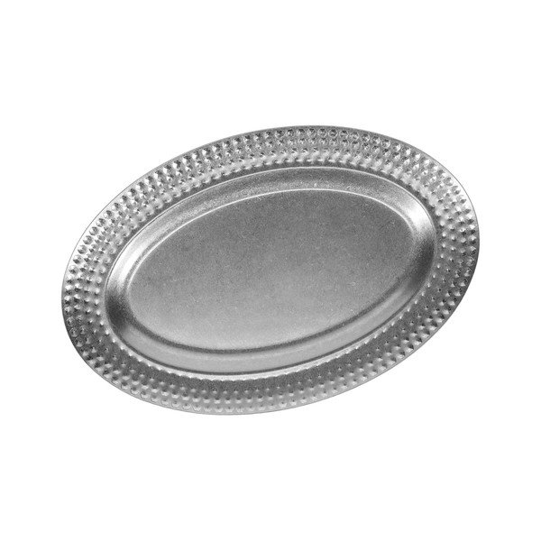 Vassoio vassoio di servizio in acciaio inox 23x35 cm Serve – BonBistro