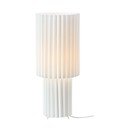 Lampada da tavolo bianca con paralume in tessuto (altezza totale 45 cm) Catis – Markslöjd