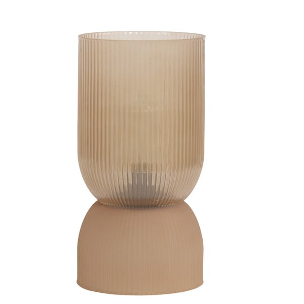Lampada da tavolo beige (altezza 27,5 cm) Phoebe - Light & Living