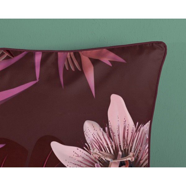 Biancheria da letto singola in cotone biologico Orchid, 140 x 200 cm Organic - Descanso-image-3
