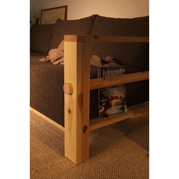 Divano grigio chiaro 225 cm Bare – Karup-image-4