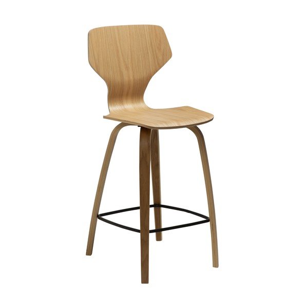 Sgabello da bar di colore naturale (altezza della seduta 65 cm) S.I.T – DAN-FORM Denmark