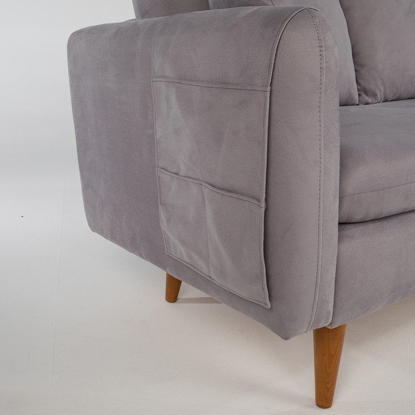 Divano grigio 215 cm Sofia - Balcab Home-image-1