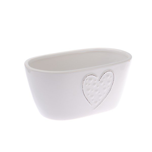 Pentola in ceramica bianca - Dakls