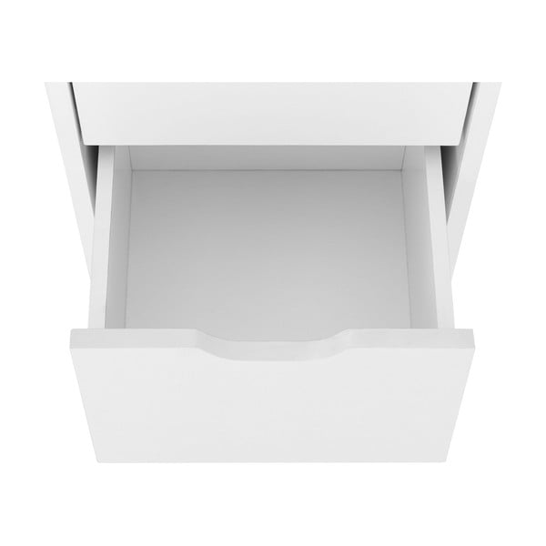 Mobile da bagno bianco , 30 x 161 cm Posta - Støraa-image-4