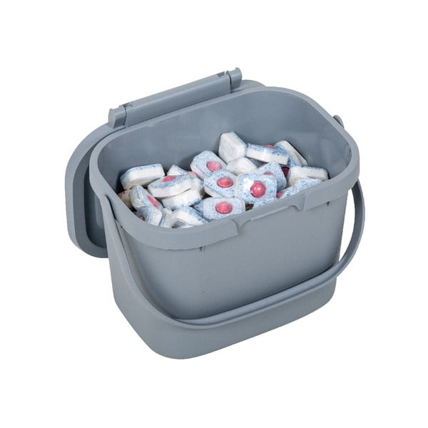 Contenitore grigio per rifiuti compostabili 2,5 l - Addis-image-1