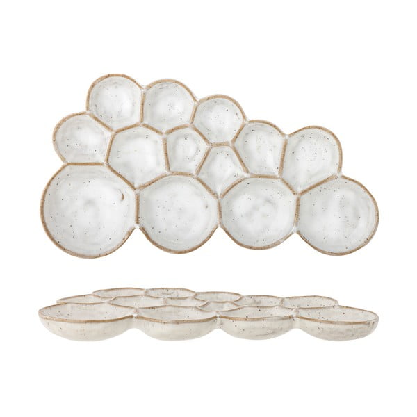 Vassoio decorativo in gres 13x24,5 cm Parel - Bloomingville-image-3