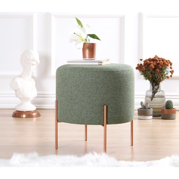Sgabello verde chiaro Copper - Artie-image-2