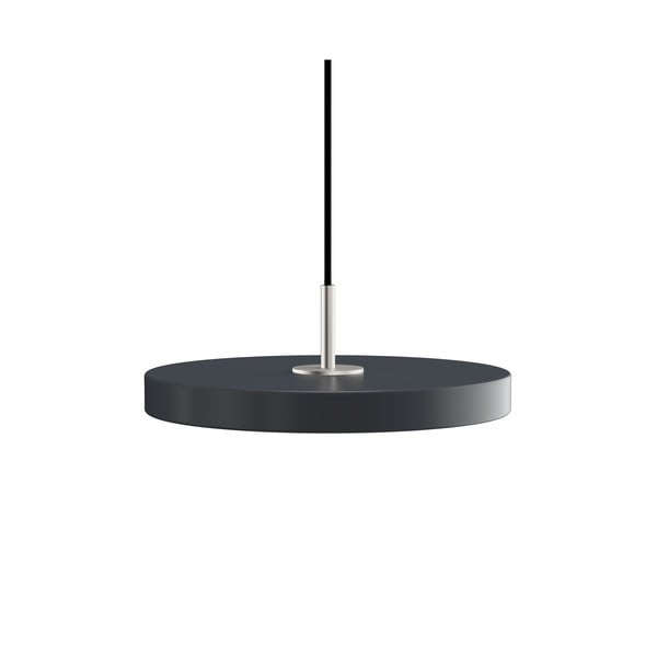 Antracite Apparecchio a sospensione LED con paralume in metallo ø 31 cm Asteria Mini - UMAGE