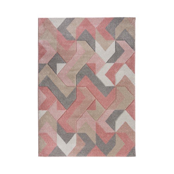 Tappeto rosa Aurora, 160 x 230 cm - Flair Rugs