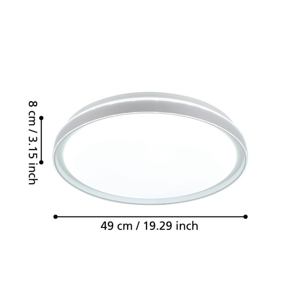 Plafoniera LED bianca SELUCI – EGLO-image-2
