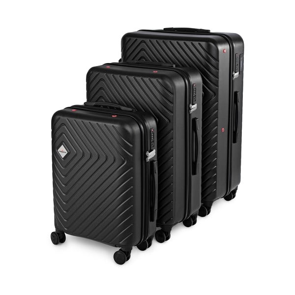 Set di valigie da viaggio 3 pezzi Cosmos - Compactor