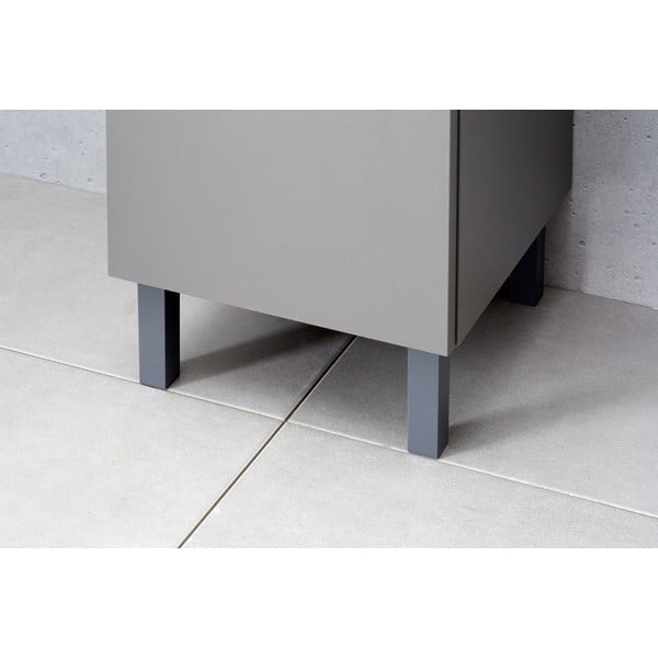 Piedini in plastica grigi 2 pz. - Pelipal-image-1